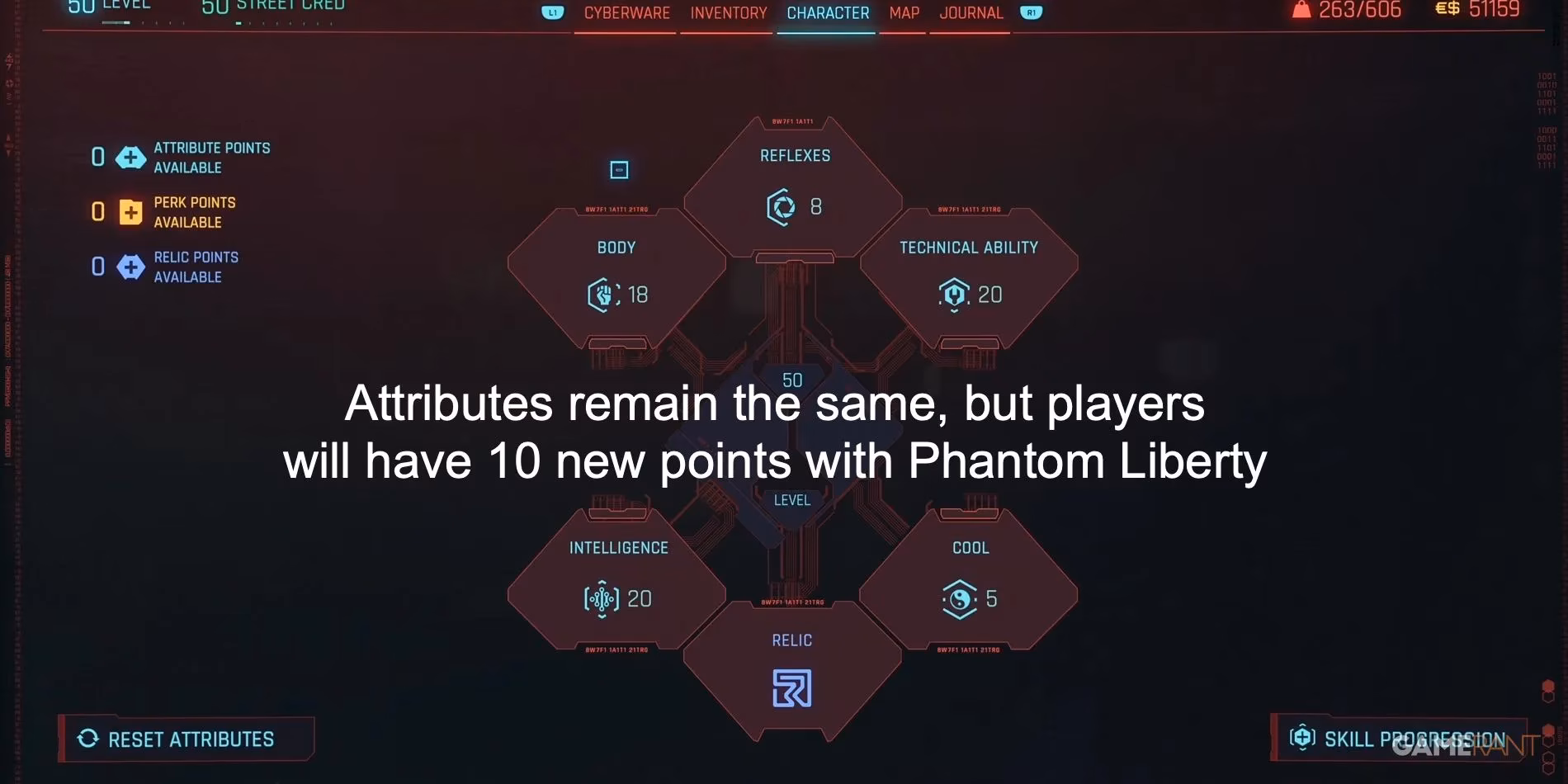 phantom-liberty-raises-cyberpunk-2077-s-max-level-attributes-and-perks-image-1